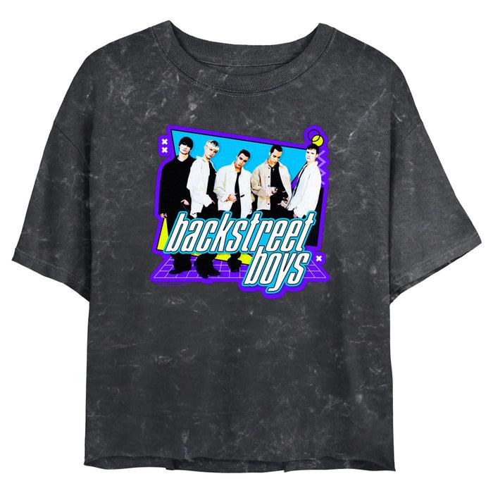 fifth sun Junior's Backstreet Boys 90s Pop Grid T-Shirt