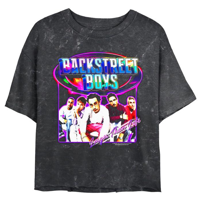 fifth sun Junior's Backstreet Boys Retro Larger Than Life T-Shirt
