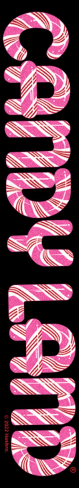 Fifth Sun Junior's Candy Land Candy Cane Logo Jogger Pants