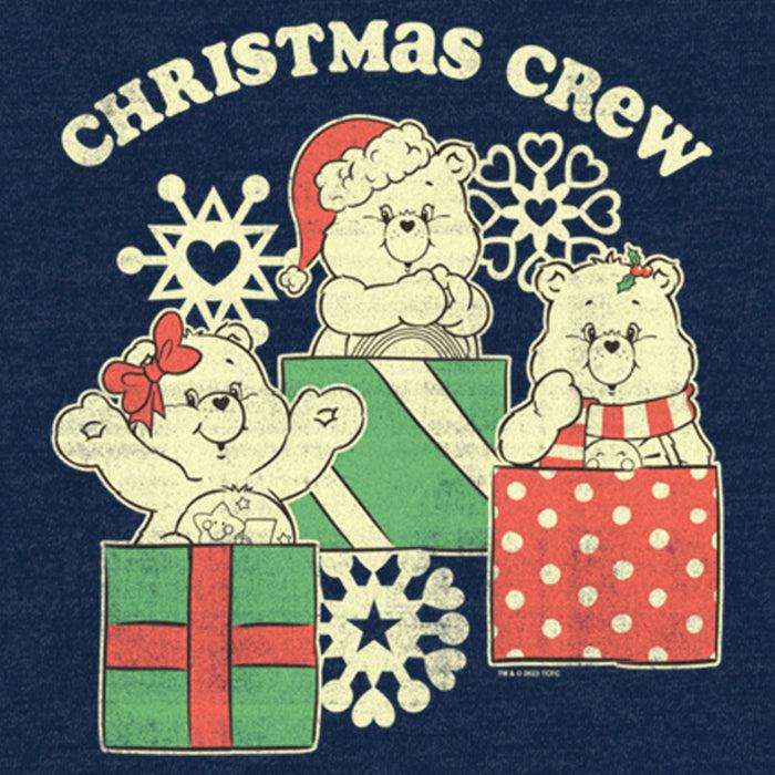 Fifth Sun Junior's Care Bears Distressed Christmas Crew Sweatshirt