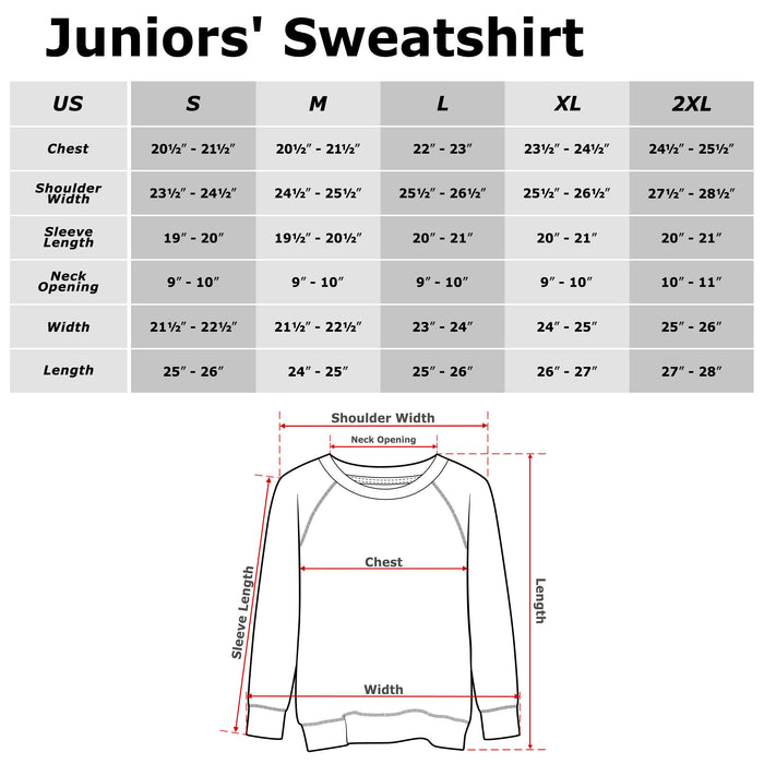Fifth Sun Junior's Care Bears Winter Vibes Sweatshirt