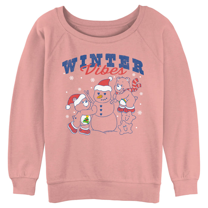 fifth sun Junior's Care Bears Winter Vibes Sweatshirt