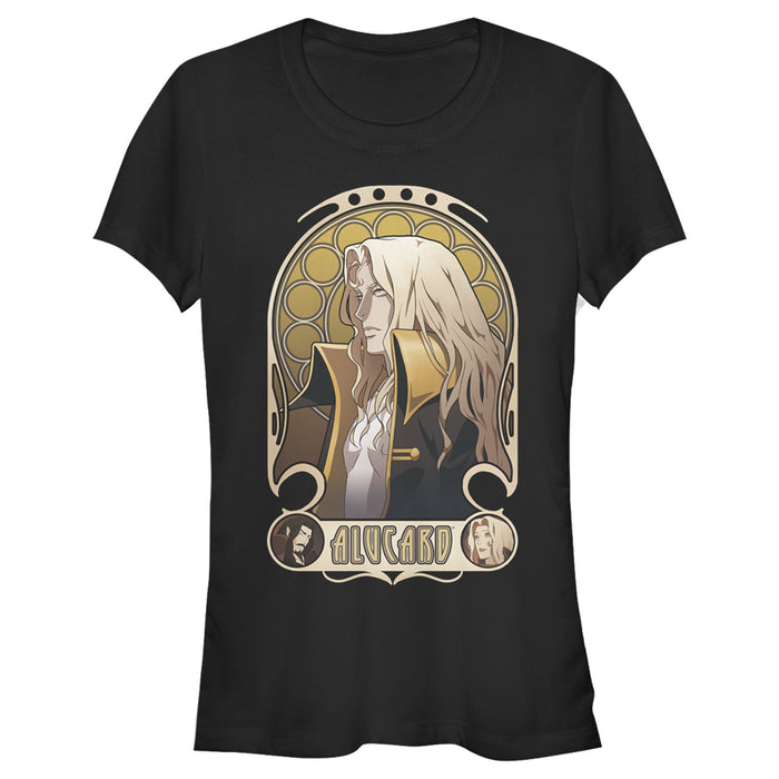 fifth sun Junior's Castlevania Alucard Classic Portrait T-Shirt