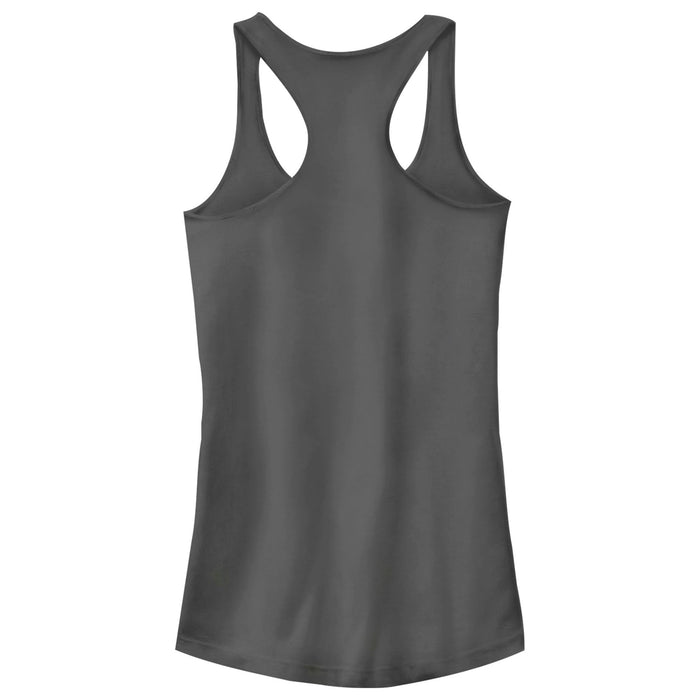 Fifth Sun Junior's CHIN UP Coffee And Hip Hop Racerback Tank Top