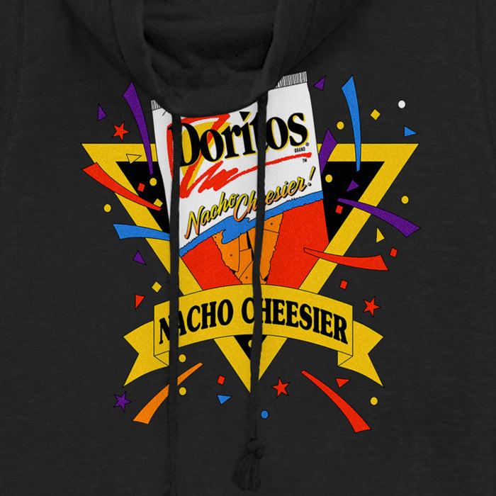 Fifth Sun Junior's Doritos Retro Nacho Cheesier Cowl Neck Sweatshirt