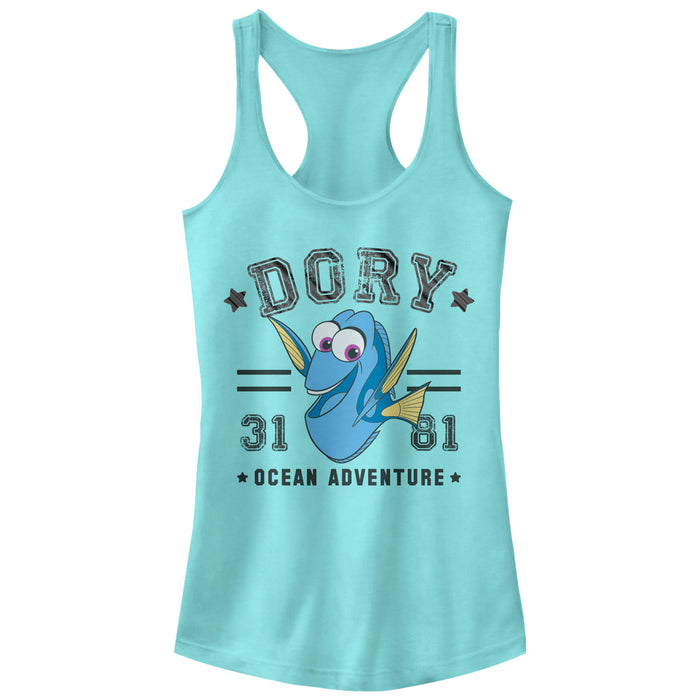 fifth sun Junior's Finding Dory Ocean Adventure Racerback Tank Top
