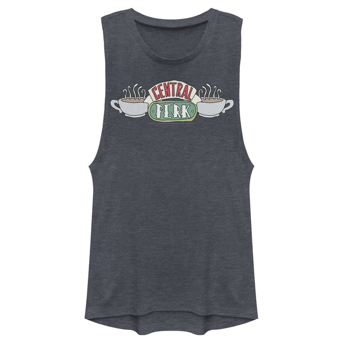 fifth sun Junior's Friends Classic Central Perk Logo Festival Muscle Tee