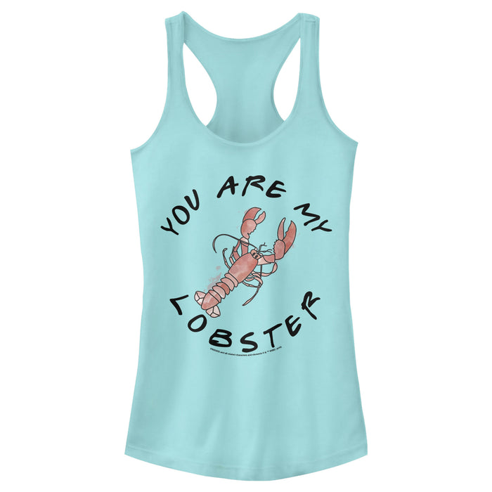 fifth sun Junior's Friends You Are My Lobster Quote Racerback Tank Top