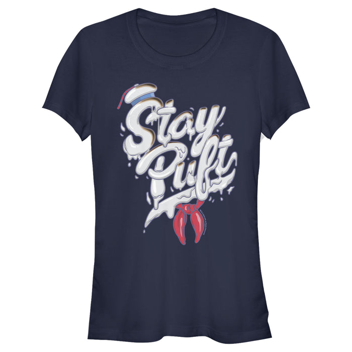 Fifth Sun Junior's Ghostbusters Stay Puft Marshmallow Man Melt T-Shirt