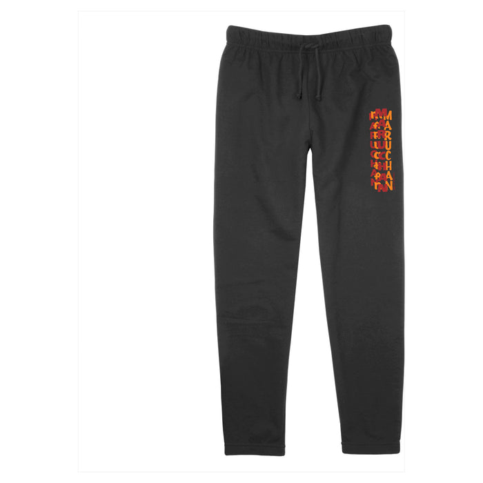 fifth sun Junior's Maruchan Instant Lunch Heart Logo Jogger Pants