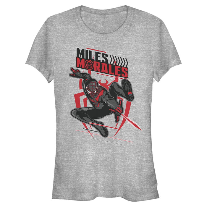 fifth sun Junior's Marvel Spider-Man: Miles Morales Game Swing T-Shirt