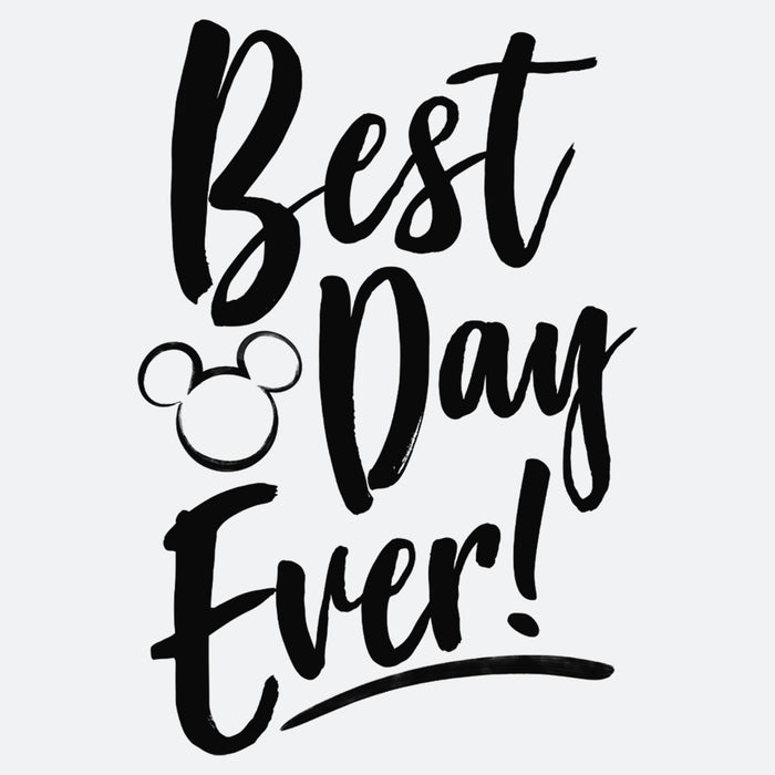 Fifth Sun Junior's Mickey & Friends Best Day Ever Quote T-Shirt