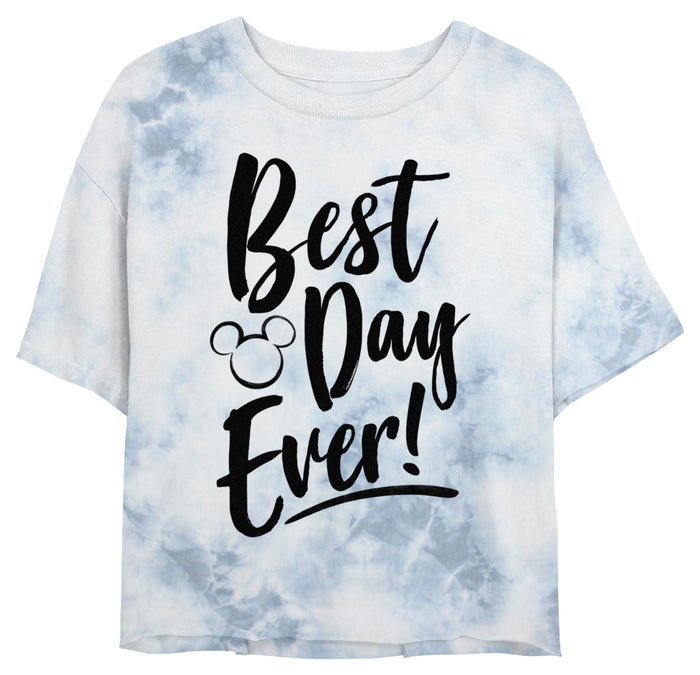 fifth sun Junior's Mickey & Friends Best Day Ever Quote T-Shirt