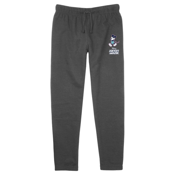 fifth sun Junior's Mickey & Friends Happy Walking Logo Jogger Pants