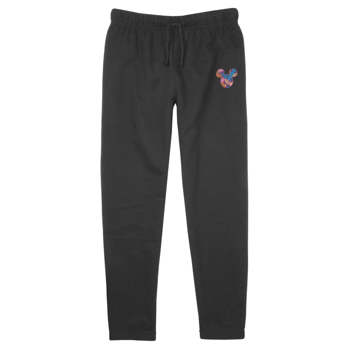 fifth sun Junior's Mickey & Friends Tropical Small Logo Jogger Pants
