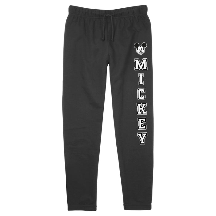 fifth sun Junior's Mickey & Friends Varsity Wink Face Jogger Pants