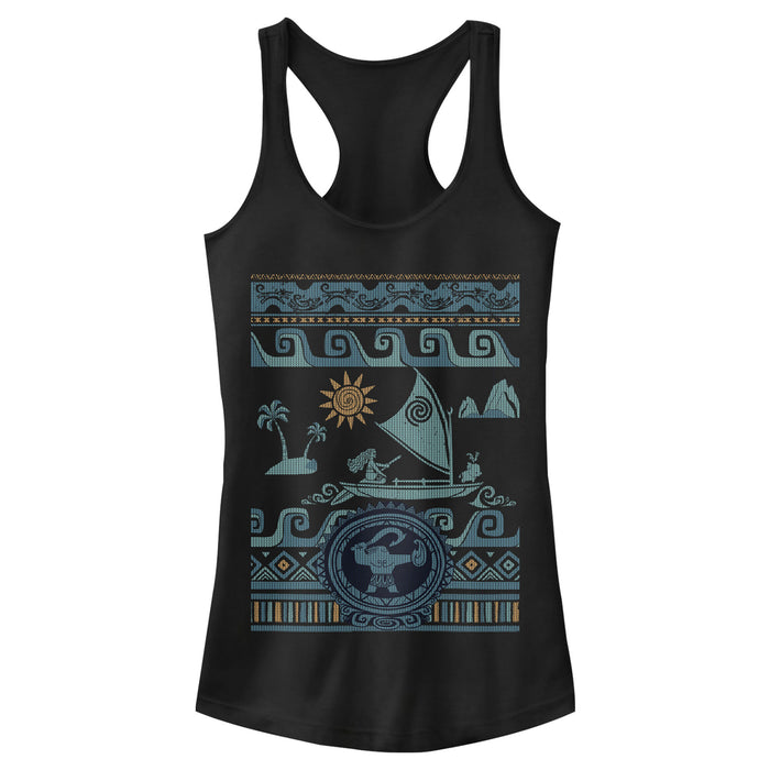 fifth sun Junior's Moana Ocean Journey Racerback Tank Top