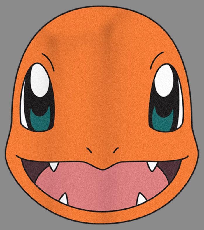 Fifth Sun Junior's Pokemon Charmander Smile Cowl Neck Sweatshirt