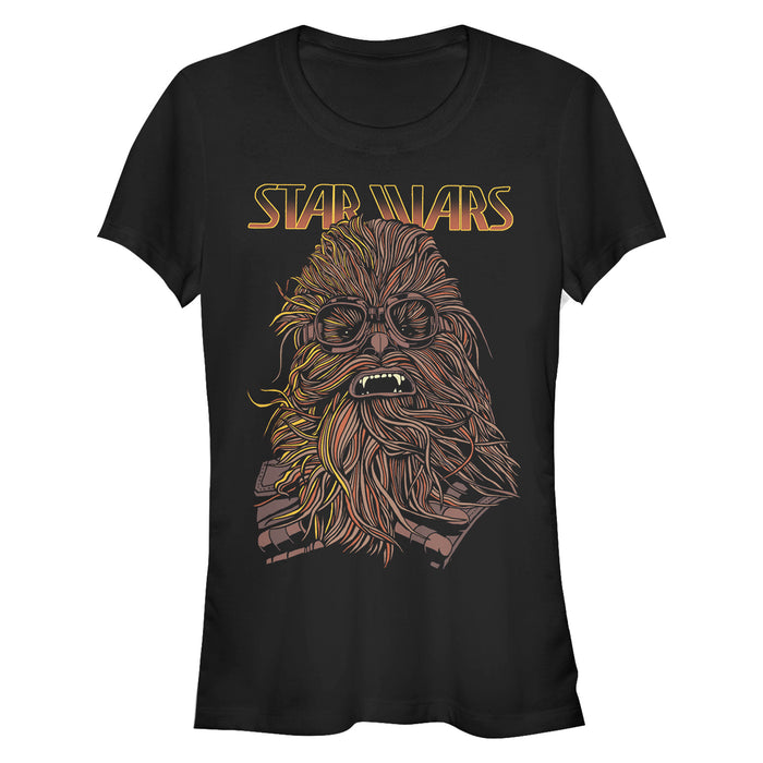 fifth sun Junior's Solo: A Star Wars Story Chewie Hair Cartoon T-Shirt