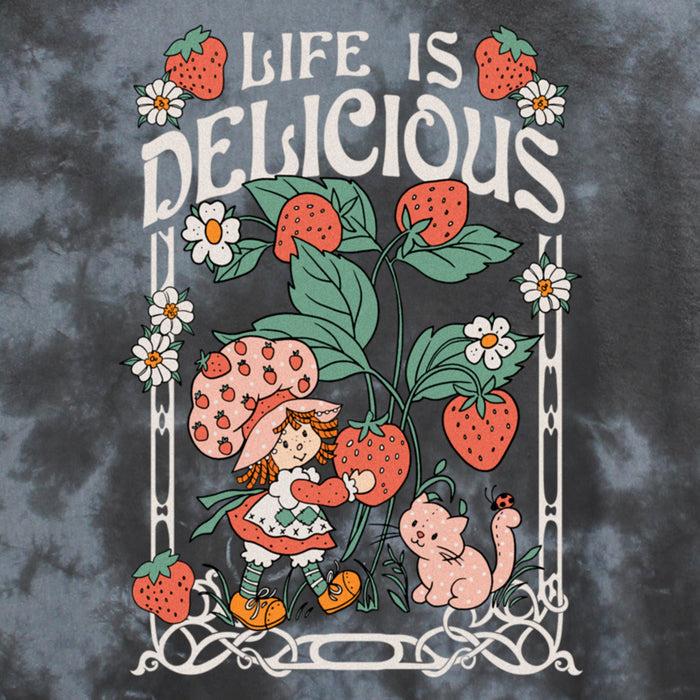 Fifth Sun Junior's Strawberry Shortcake Life Is Delicious T-Shirt