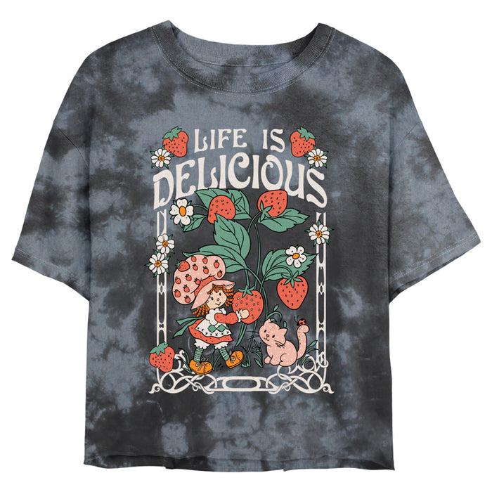 fifth sun Junior's Strawberry Shortcake Life is Delicious T-Shirt