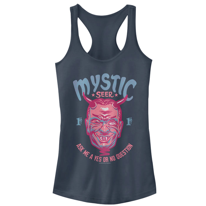 fifth sun Junior's The Twilight Zone Mystic Seer Episode Racerback Tank Top