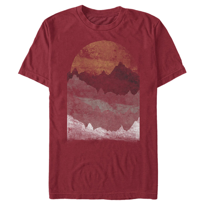 Fifth Sun Lost Gods Men's Desert Landscape T-Shirt Charcoal Heather