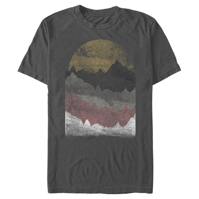 Fifth Sun Lost Gods Men's Desert Landscape T-Shirt Charcoal Heather