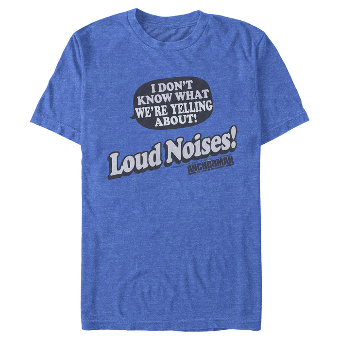 fifth sun Men's Anchorman Yell About Loud Noises T-Shirt