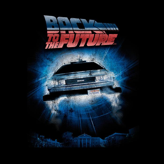 Fifth Sun Men's Back To The Future Retro DeLorean Poster T-Shirt