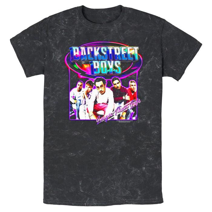 fifth sun Men's Backstreet Boys Larger Than Life T-Shirt