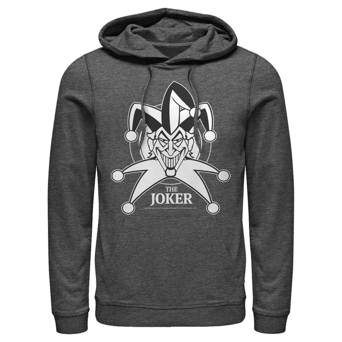 Fifth Sun Men's Batman Joker Emblem Pull Over Hoodie
