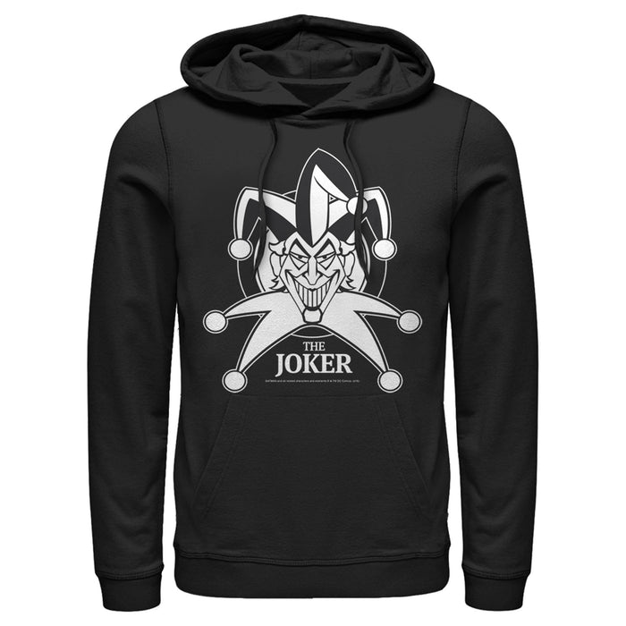 Fifth Sun Men's Batman Joker Emblem Pull Over Hoodie
