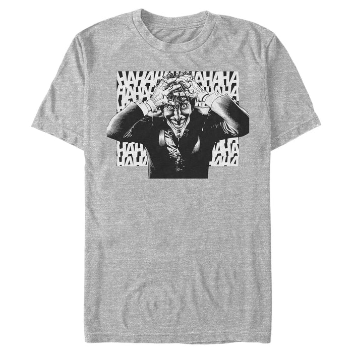 Fifth Sun Men's Batman Joker Hahaha Crazed Look T-Shirt