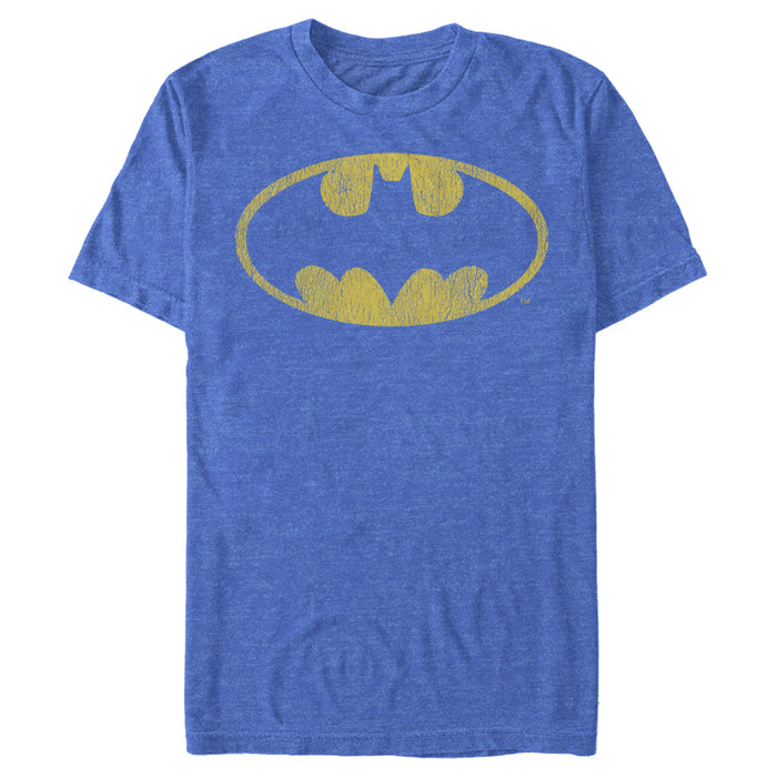 Fifth Sun Men's Batman Logo Retro Caped Crusader T-Shirt