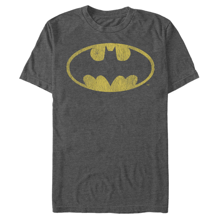 Fifth Sun Men's Batman Logo Retro Caped Crusader T-Shirt