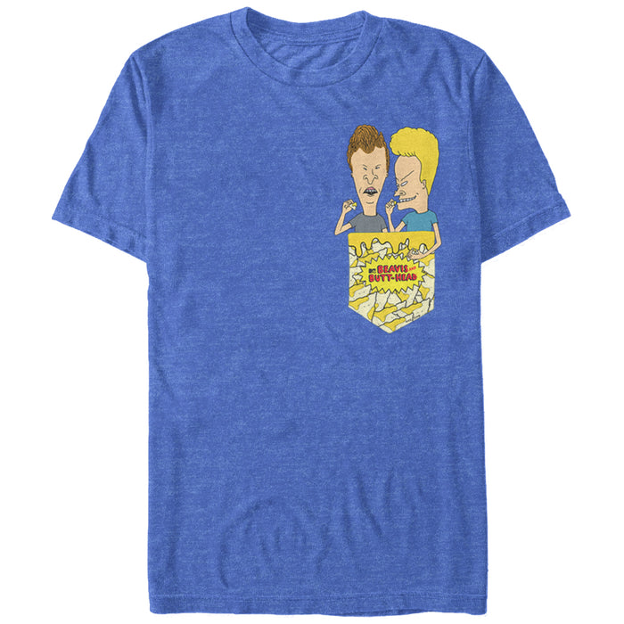 fifth sun Men's Beavis and Butt-Head Nachos T-Shirt