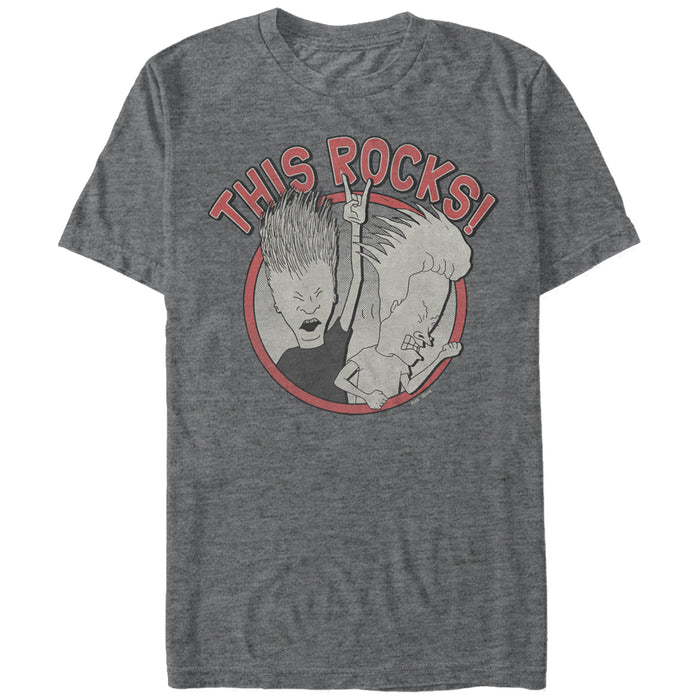 fifth sun Men's Beavis and Butt-Head This Rocks T-Shirt