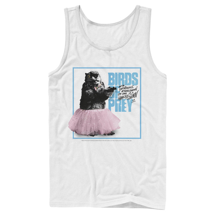 fifth sun Men's Birds of Prey Dancing Chipmunk Logo Tank Top