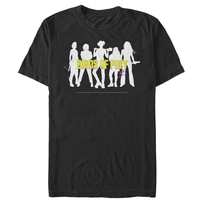 fifth sun Men's Birds of Prey Harley Quinn's Team T-Shirt