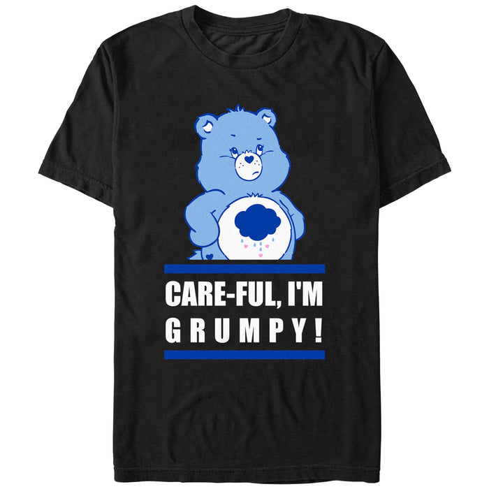 fifth sun Men's Care Bears Care-Ful I'm Grumpy T-Shirt