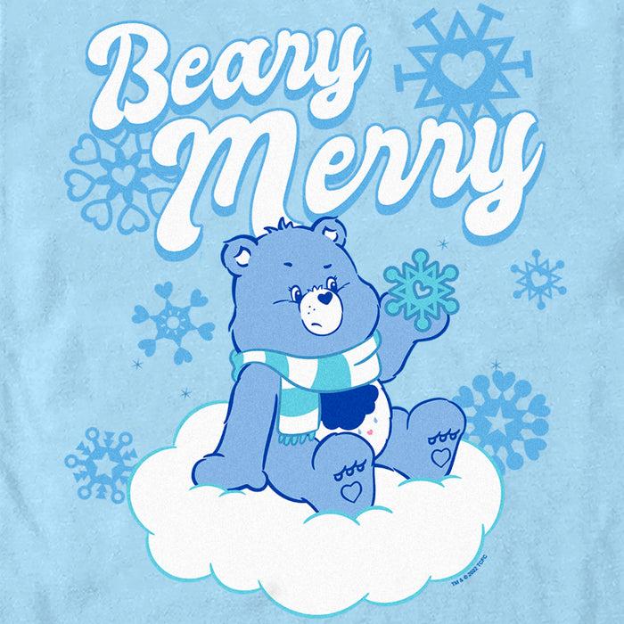 Fifth Sun Men's Care Bears Christmas Grumpy Bear Beary Merry T-Shirt