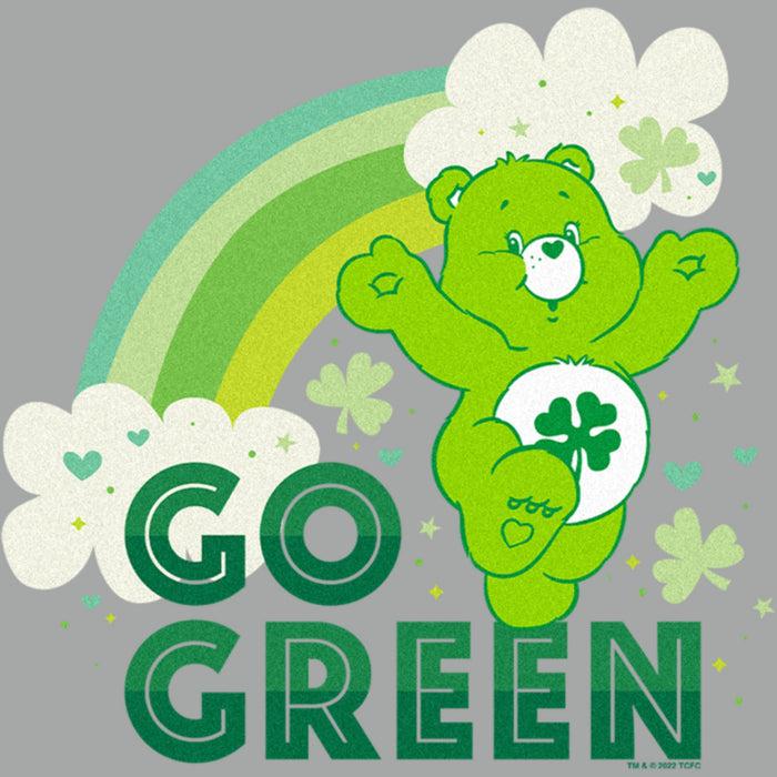 Fifth Sun Men's Care Bears St. Patrick's Day Good Luck Bear Go Green Sweatshirt