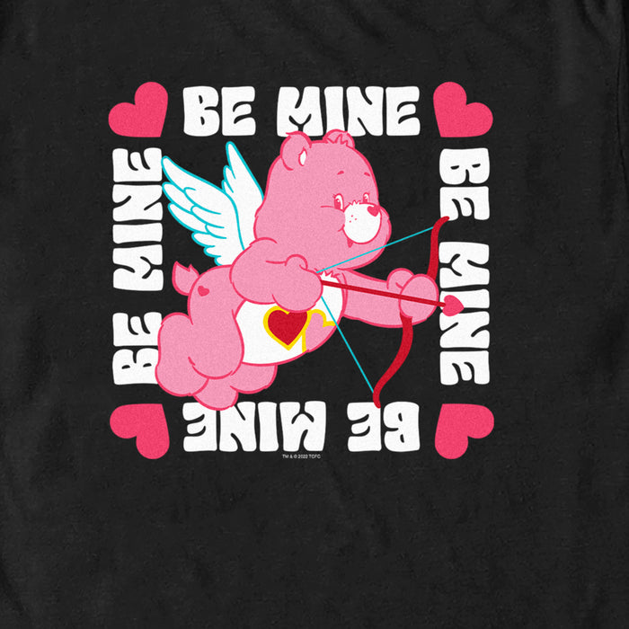 Fifth Sun Men's Care Bears Valentine's Day Love-a-Lot Bear Be Mine T-Shirt