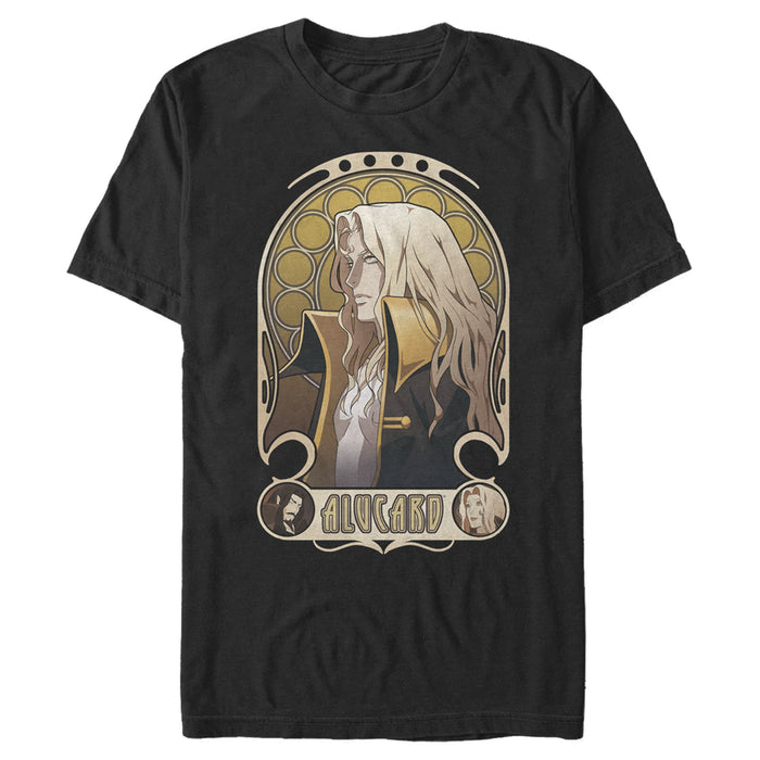 fifth sun Men's Castlevania Alucard Classic Portrait T-Shirt
