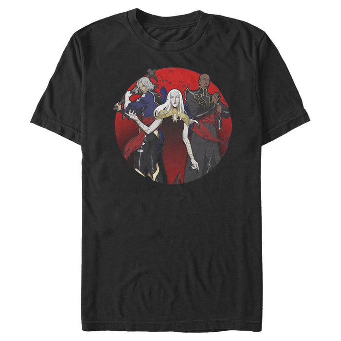 fifth sun Men's Castlevania Carmilla Villain Shot T-Shirt