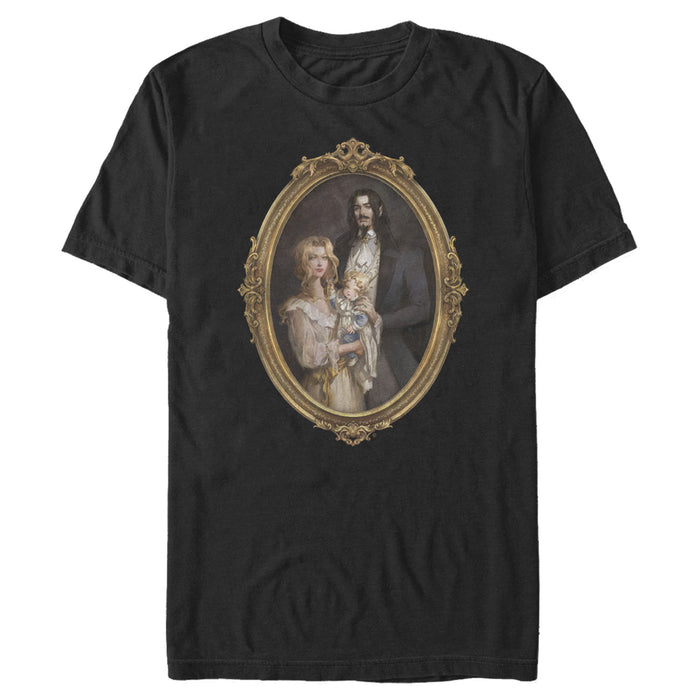 fifth sun Men's Castlevania Framed Family Portrait T-Shirt