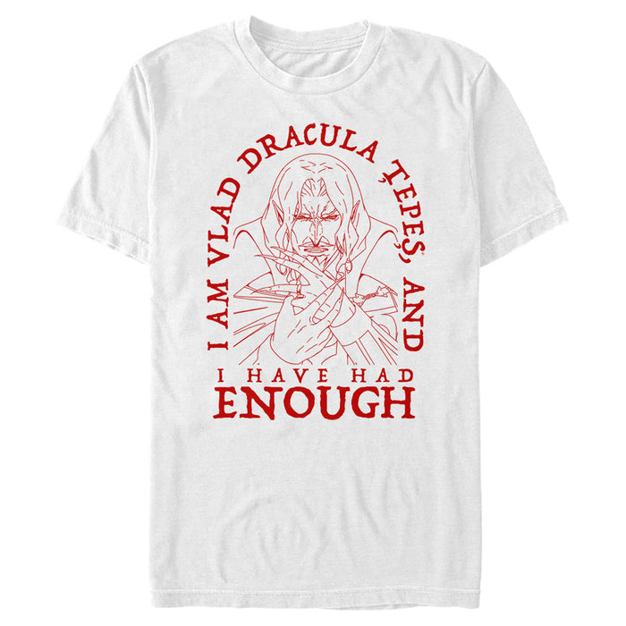 fifth sun Men's Castlevania Had Enough Vampire T-Shirt