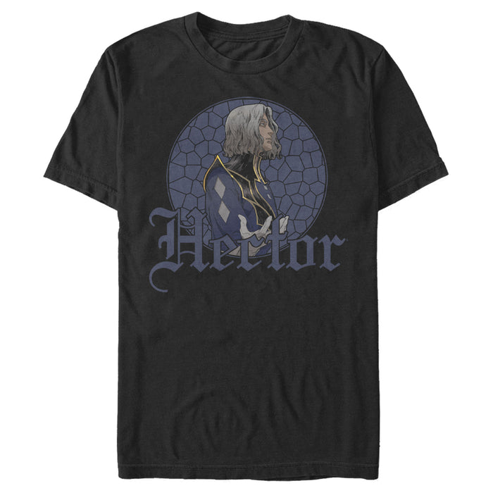 fifth sun Men's Castlevania Hector Glass Frame T-Shirt
