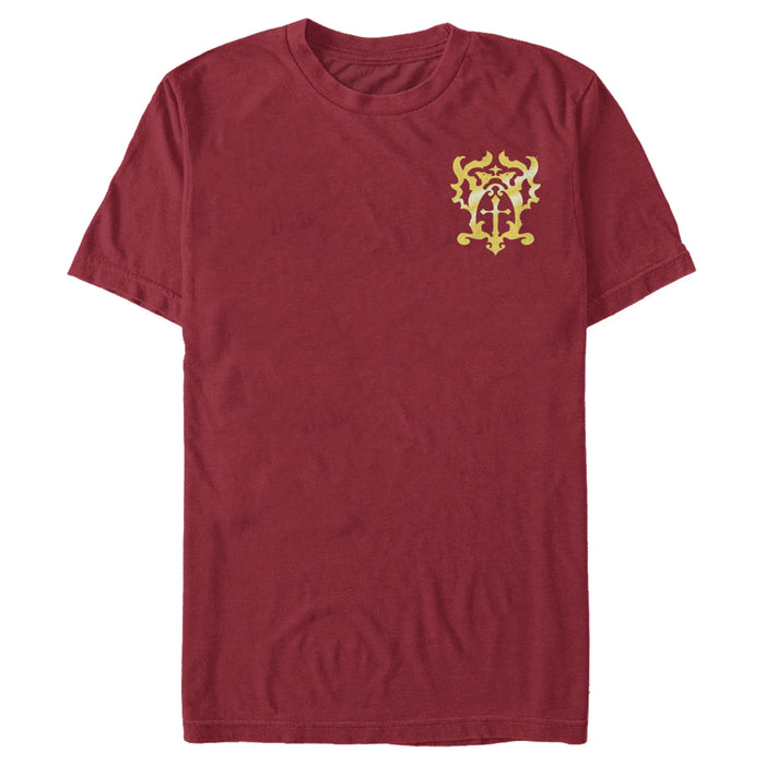 fifth sun Men's Castlevania Trevor Belmont Family Crest T-Shirt